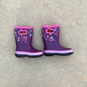 Purple and Pink Kids Boots